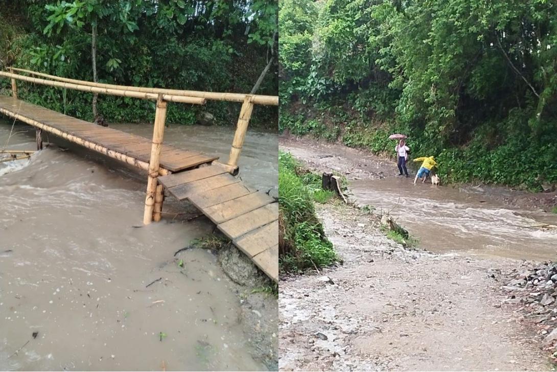 Las lluvias de los últimos días han provocado mayor preocupación en la comunidad.