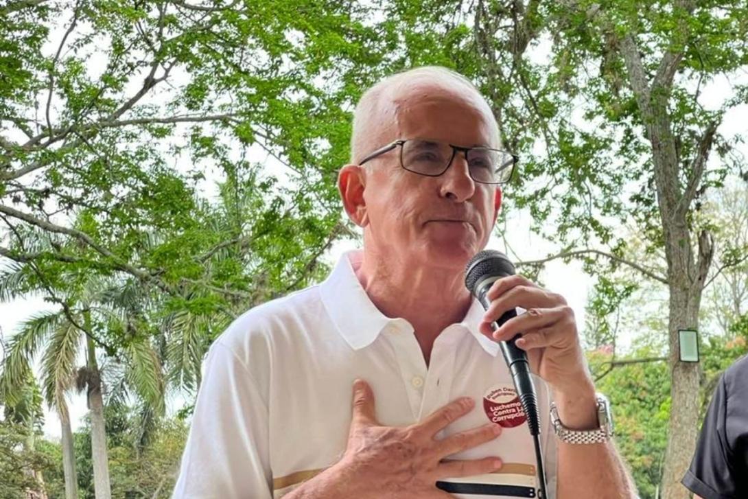 Rubén Darío Rodríguez declinó su aspiración a la Cámara.