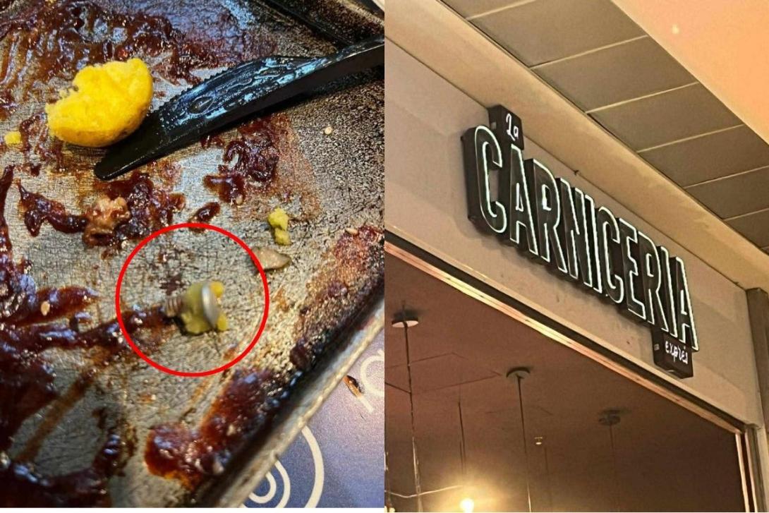 La mujer señaló que la respuesta del restaurante no fue la mejor.