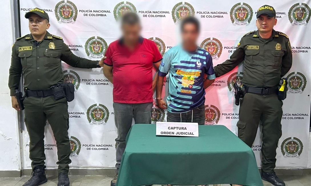 Capturados extorsión