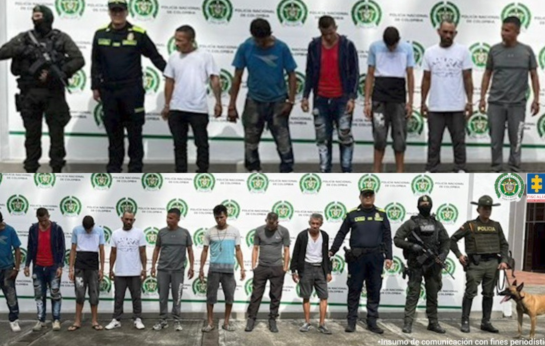 Capturados Fiscalía