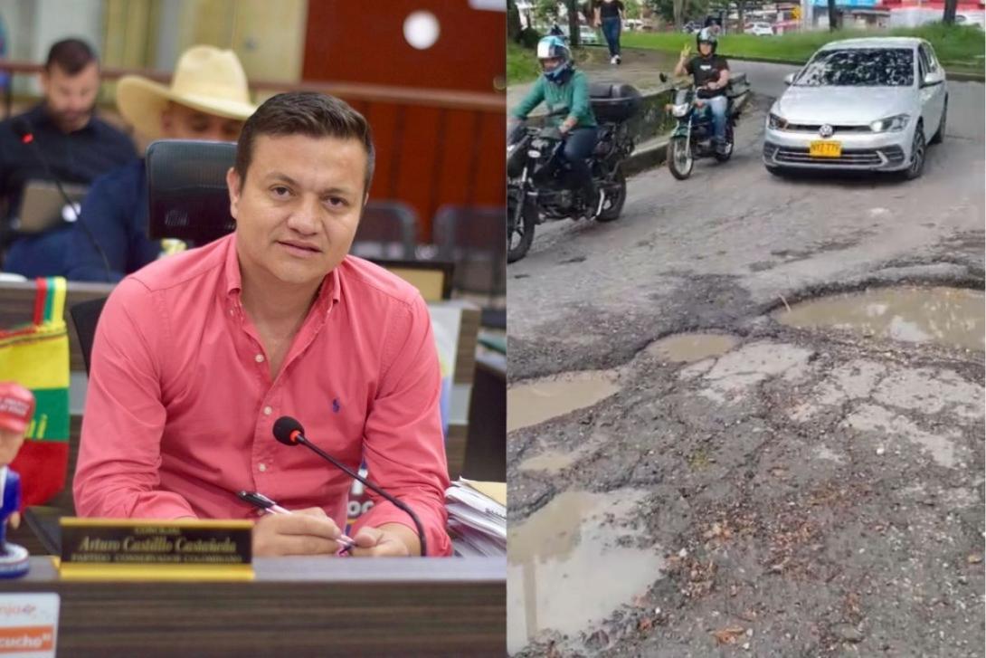 El cabildante fue enfático en su mensaje. 