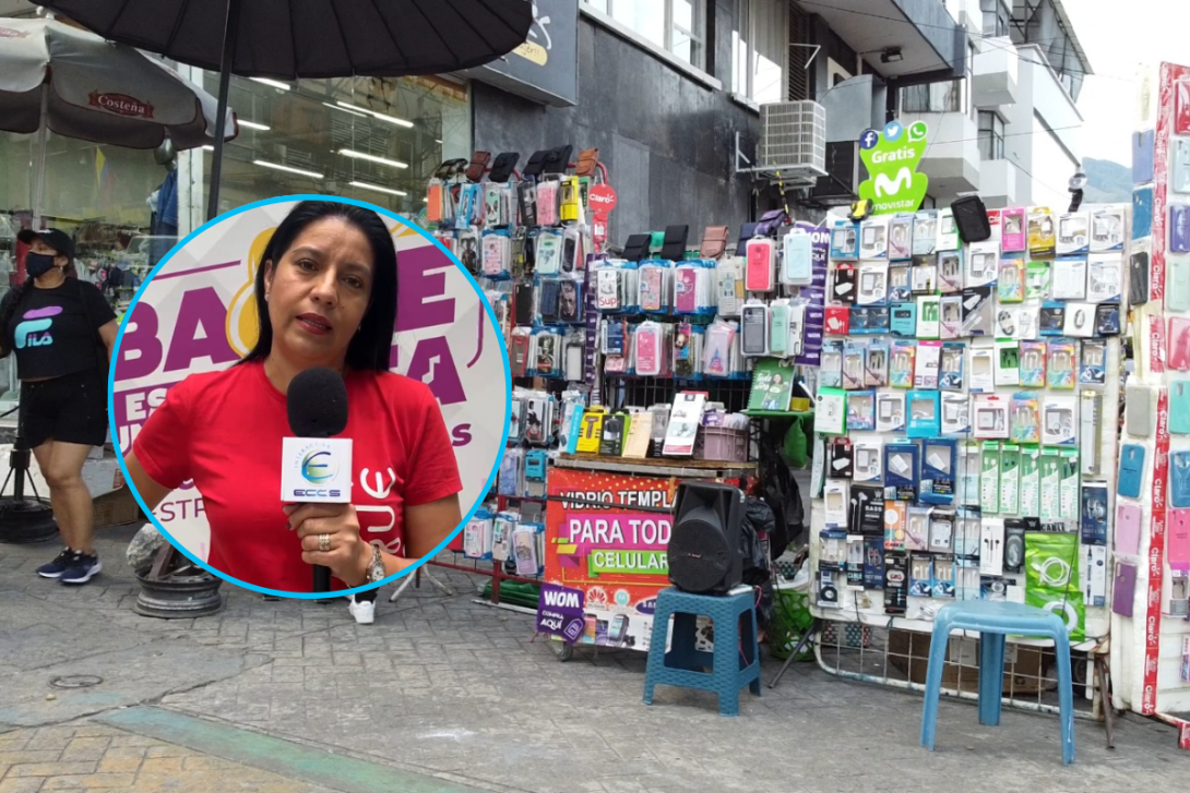 vendedores ambulantes y espacio público en Ibagué