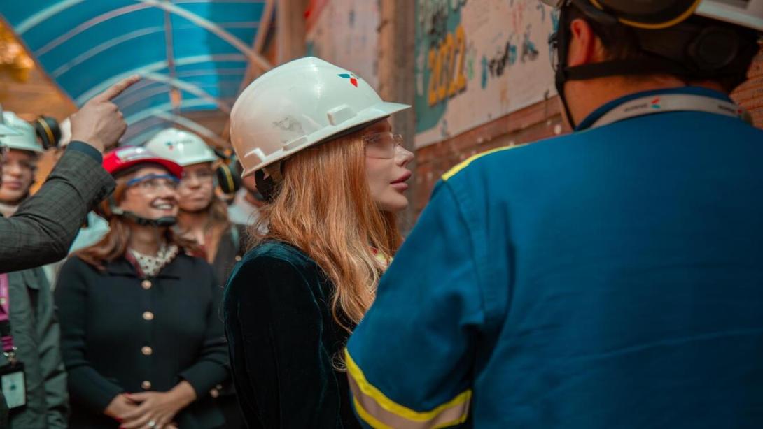 la ministra de Comercio, Industria y Turismo, Diana Marcela Morales Rojas, reiteró el compromiso del Gobierno de trabajar de manera articulada con la industria para proteger el empleo y fortalecer la producción nacional. 