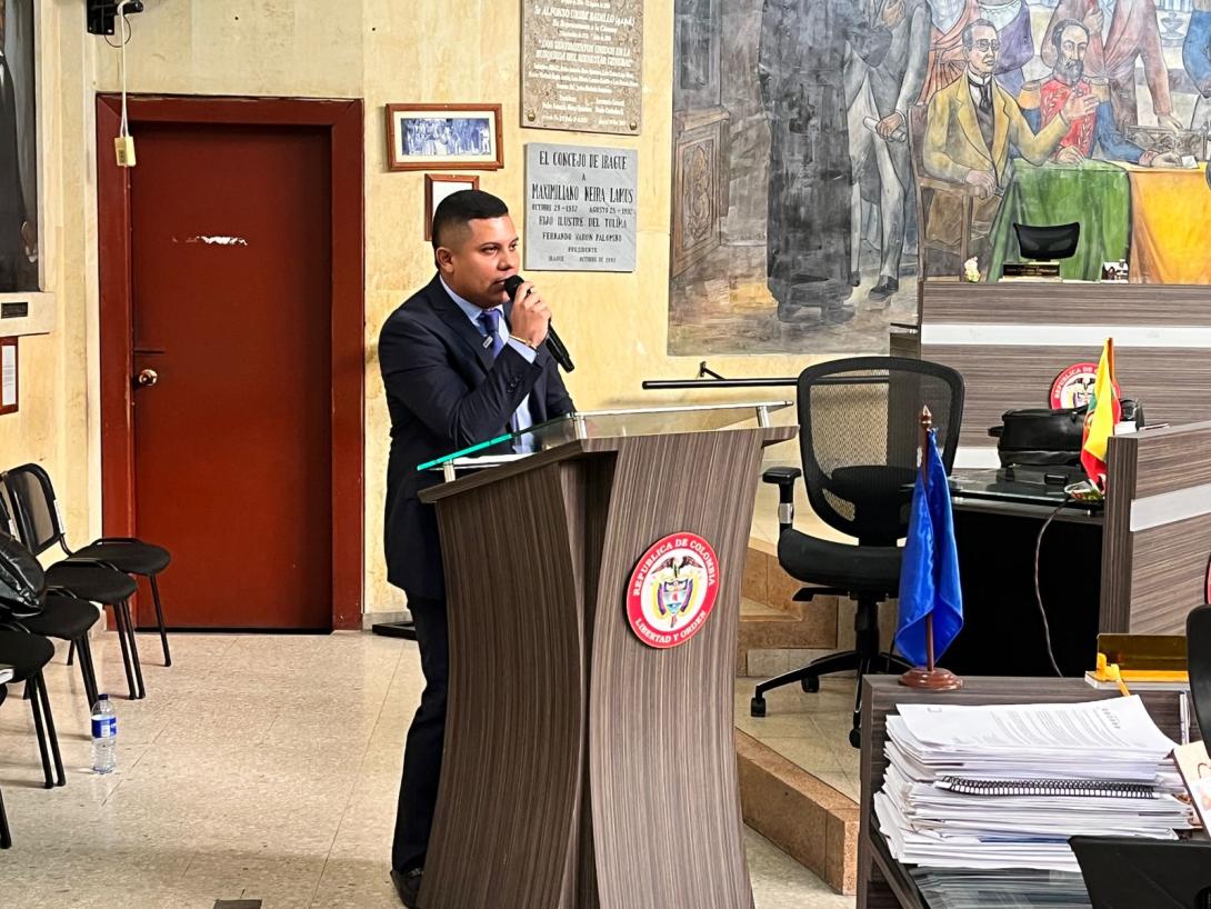 elección de secretario del Concejo Municipal de Ibagué