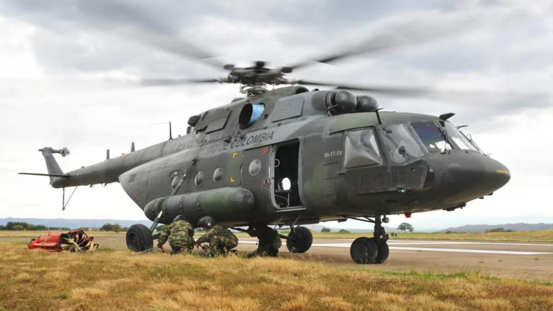 Según la información oficial de los 20 helicópteros rusos que posee el Ejército, actualmente solo tres permanecen en funcionamiento.