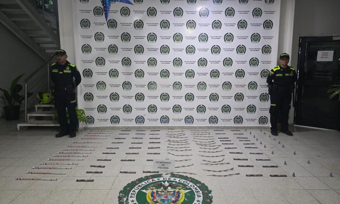 Incautación Polvora