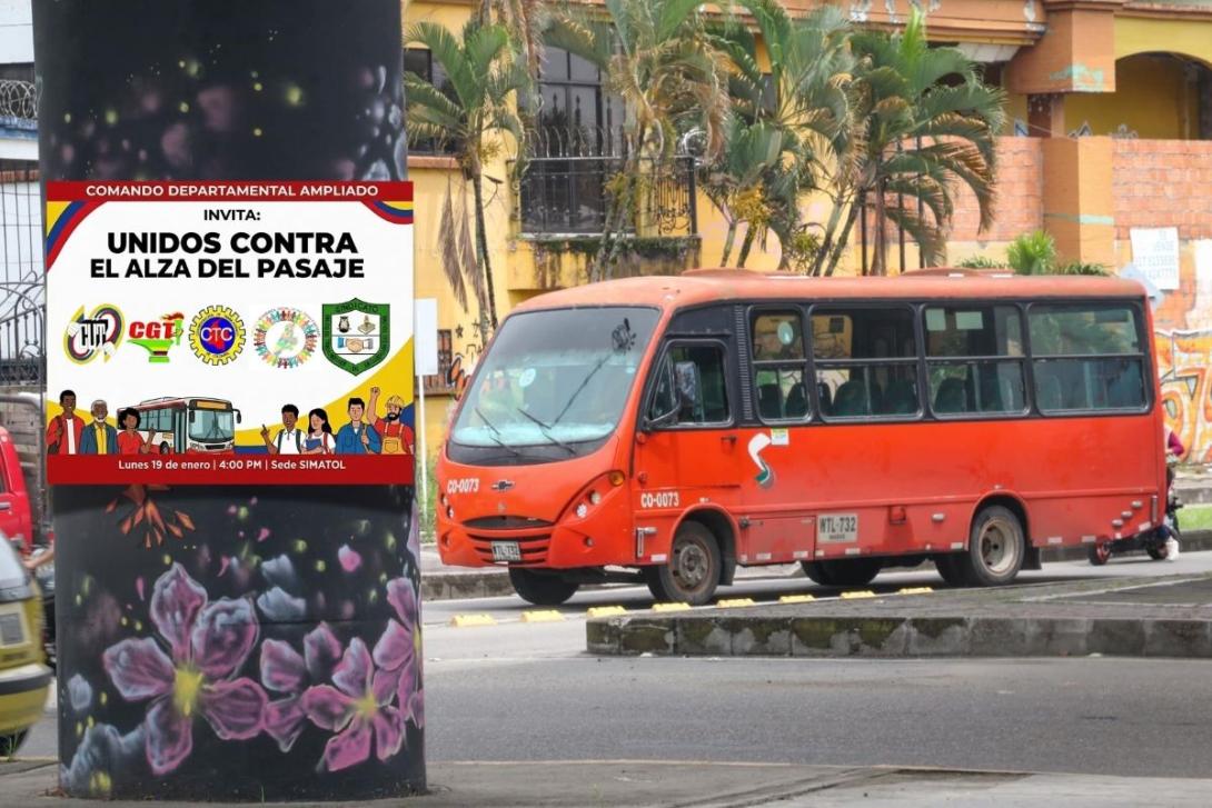 tarifas de buses en Ibagué