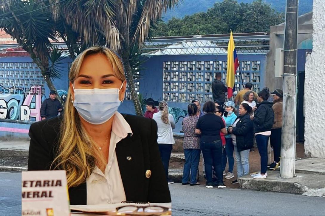 Alcaldesa Johana Aranda 