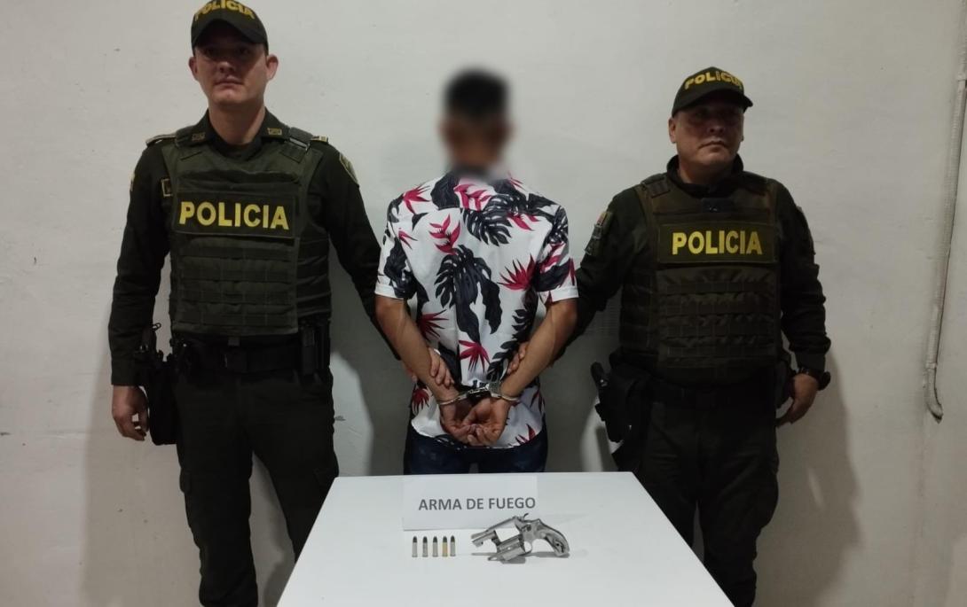 Capturado porte ilegal