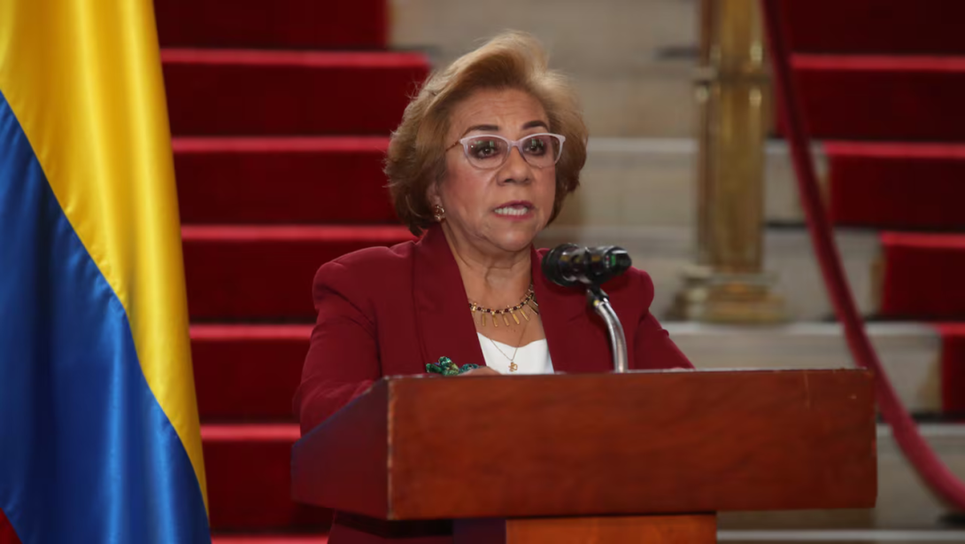 Rosa Villavicencio, canciller de Colombia.