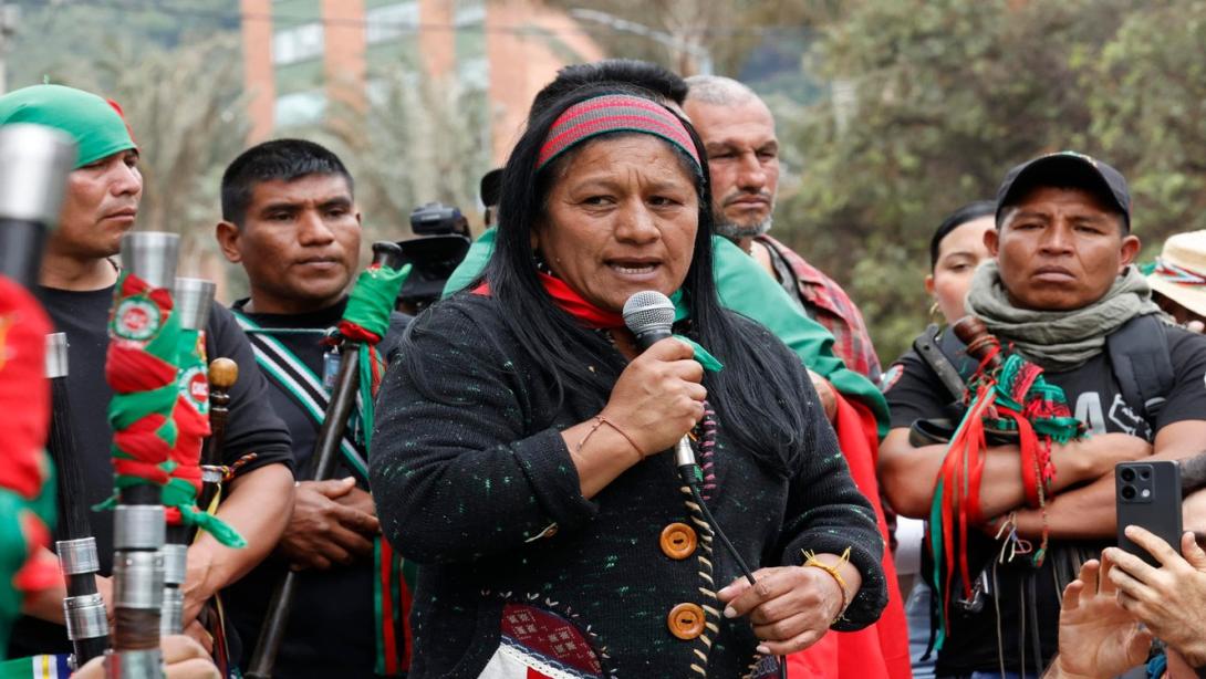Aida Quilcué, Senadora y fórmula vicepresidencial de Iván Cepeda.