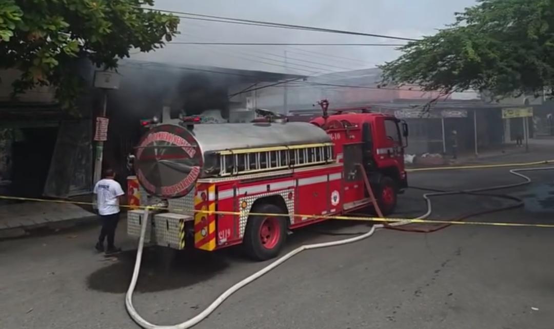 Incendio Flandes