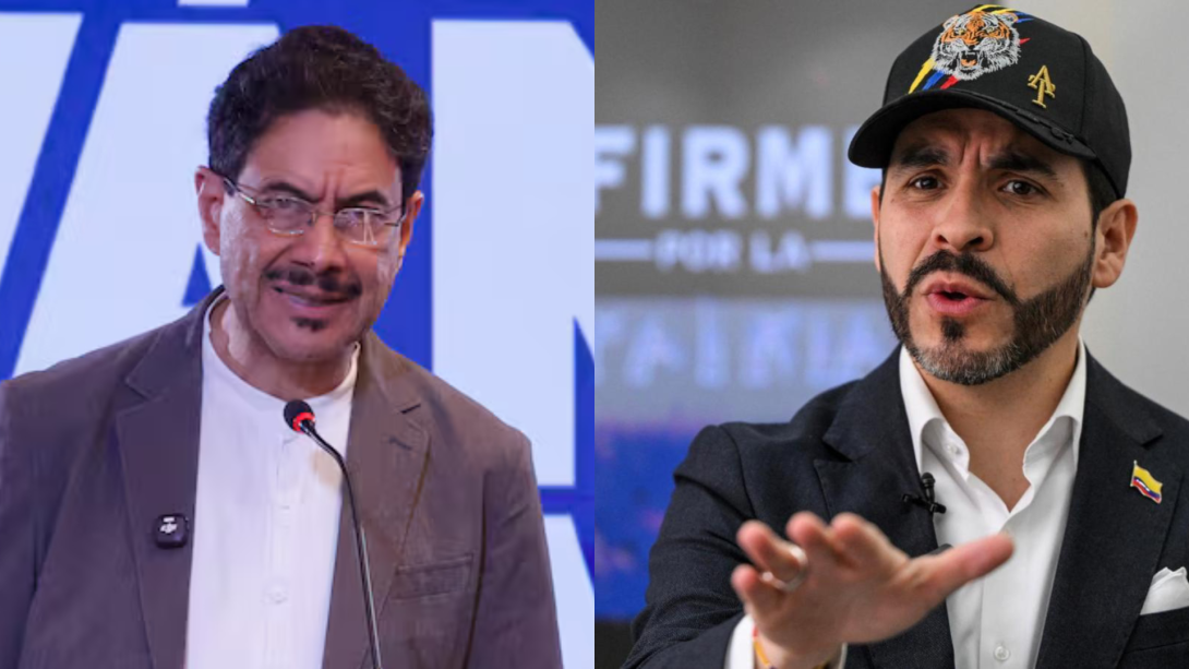 Iván Cepeda y Abelardo de la Espriella, candidatos a la presidencia.