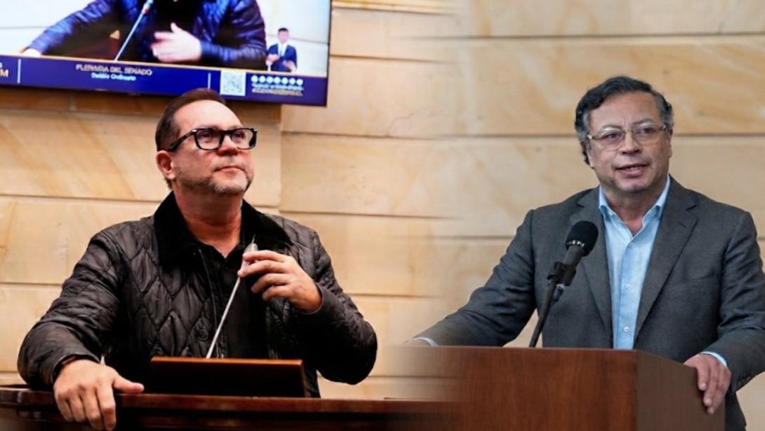 No fue fácil la relación con el Gobierno Petro, dijo el presidete del Senado, Lidio García.