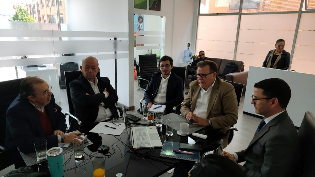 El ministro de Agricuktura designado, Indalcio Dangond, comnzo contactos con los gremios del sector. Inició por Acosemillas.